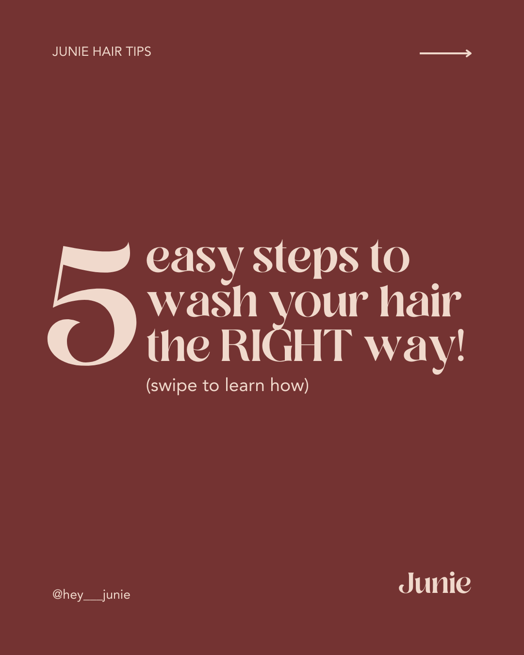 5 Easy Steps To Wash Your Hair The RIGHT Way!